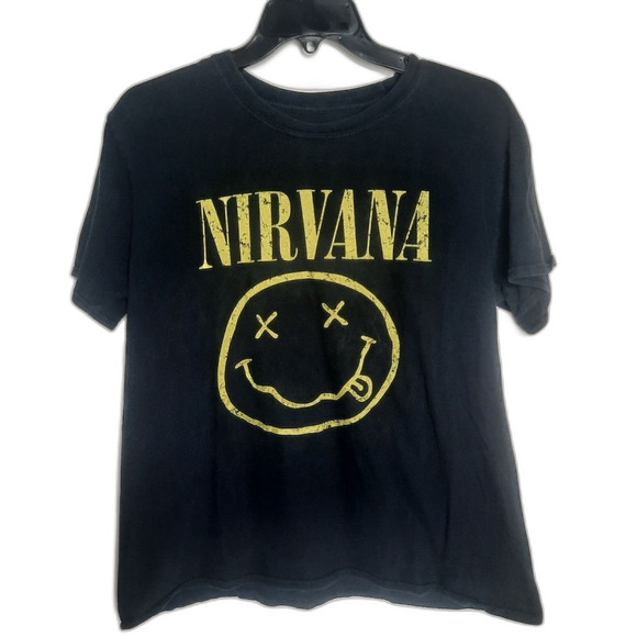 Nirvana Band Tee Black Size Large - Picture 1 of 3